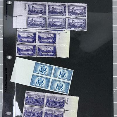 Set of Vintage Postage Stamp - 1