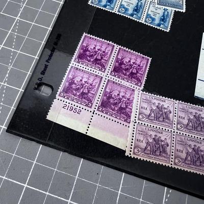 Set of Vintage Postage Stamp - 3
