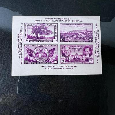 Set of Vintage Postage Stamp - 4
