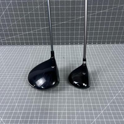 2 Cobra Woods Golf CLUBS 