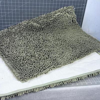 Entry Way / Bathroom RUG Sage Color