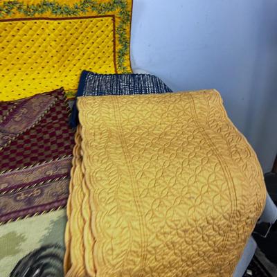 Large Selection of Table Runners and Placemats Include the Rooster Runner