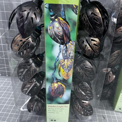 2 New in the Box Garden Light Sets 