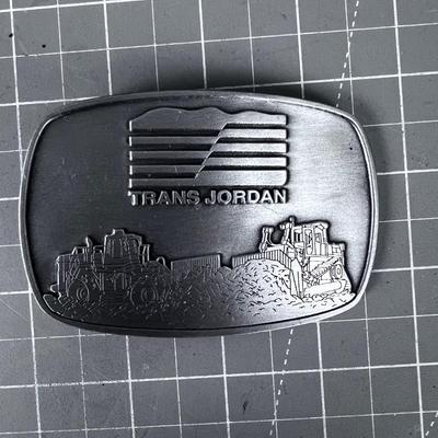 Trans-Jordan Belt Buckles 