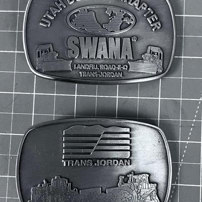 Trans-Jordan Belt Buckles 
