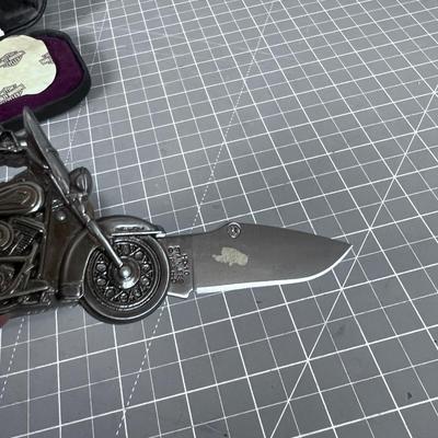 Harley Davidson Folding Knife