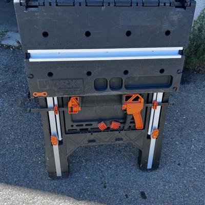2 Worx Pegasus Work Platforms 