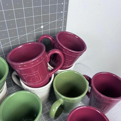 Mixed Sets of SORRENTO Dinnerware Dishes (Service for 12) 