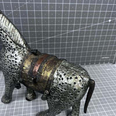 Asian Silver with Gold Toned Accents Horse