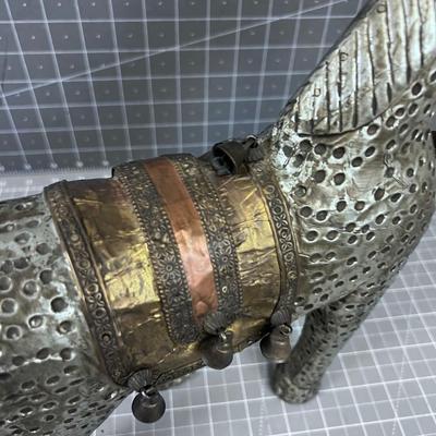 Asian Silver with Gold Toned Accents Horse