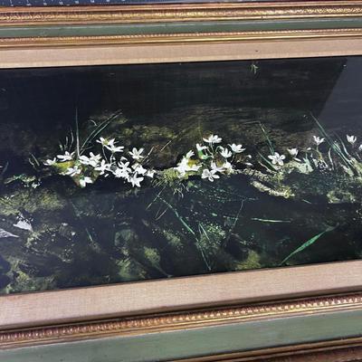 Andrew Wyeth, Water Color Print, Under Glass Framed