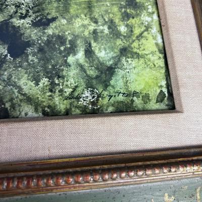 Andrew Wyeth, Water Color Print, Under Glass Framed