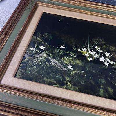 Andrew Wyeth, Water Color Print, Under Glass Framed
