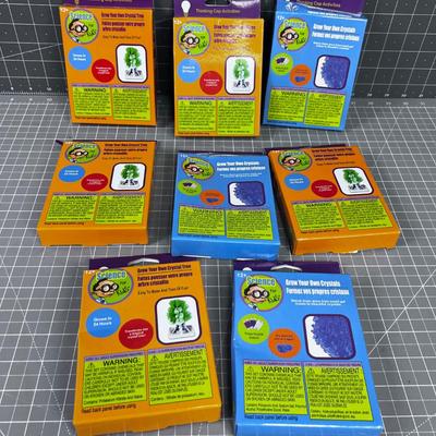 8 Grow your own CRYSTAL Kits