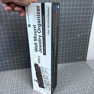 Wall Mount Jewelry Organizer 