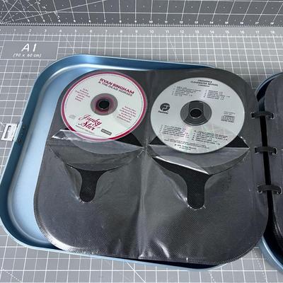 Case with CD's 