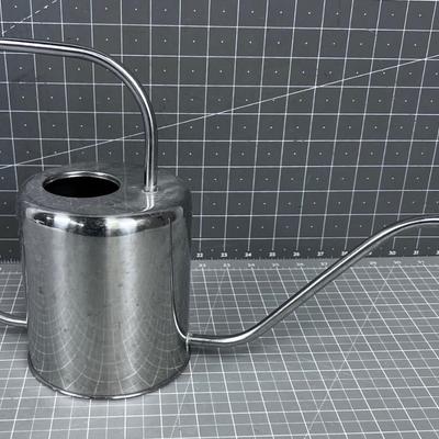 Stainless Steel Watering Can. 
