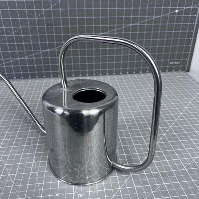 Stainless Steel Watering Can. 