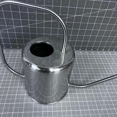 Stainless Steel Watering Can. 