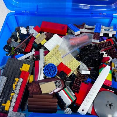 NICE LITTLE Keeper Organizer with Several bins of LEGOS 