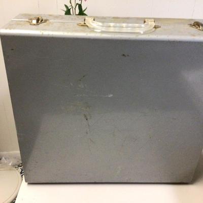 Vintage Camera Lighting Unit in Metal Case