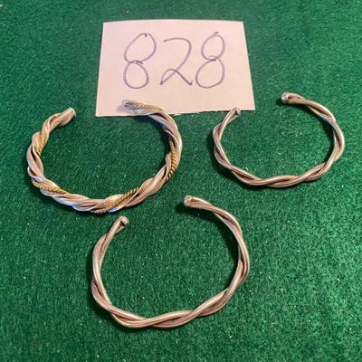 Twisted Cuff Bracelets