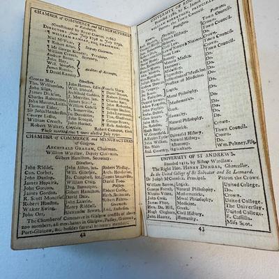 1792 Almanac