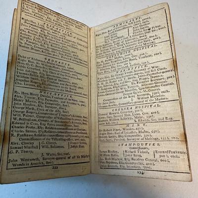 1792 Almanac