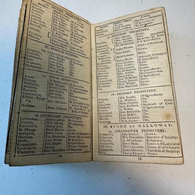 1792 Almanac