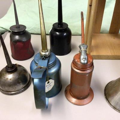 Metal Oiler Lot