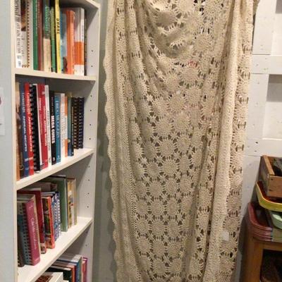 Two Vintage Table Clothes, Two Dog Blankets