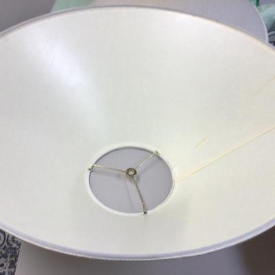Two Large Lamp Shades