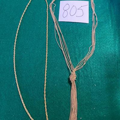 Gold Tone Necklaces