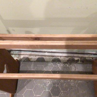 Wood Quilt Rack
