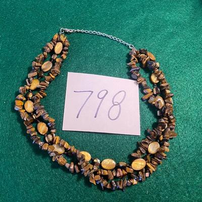Chip Bead Necklace