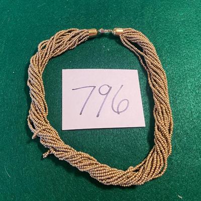 Vintage Seed Bead Necklace