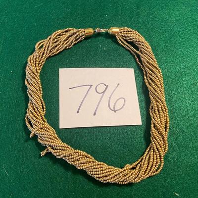 Vintage Seed Bead Necklace
