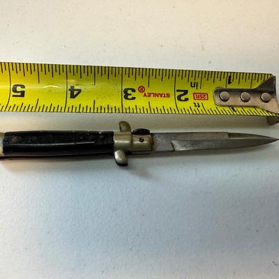 Italian Black Beauty Pocket Knife