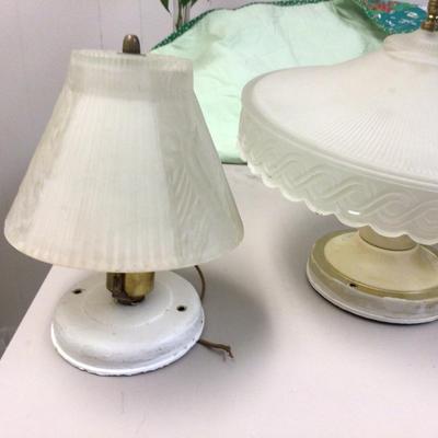 Wall and Ceiling Light Fixture With Glass Shades