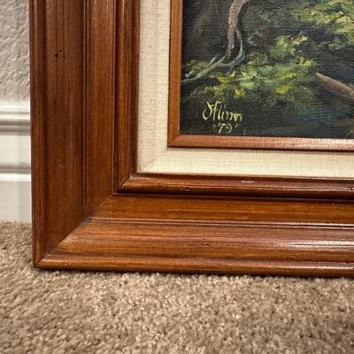 OIL ON CANVAS SIGNED "FLINN"