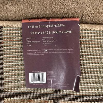2 NEW ALLEN + ROTH THROW RUGS