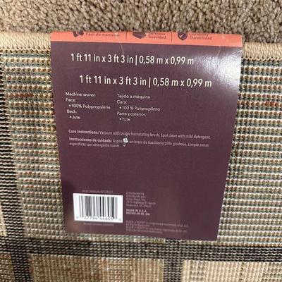 2 NEW ALLEN + ROTH ACCENT RUGS