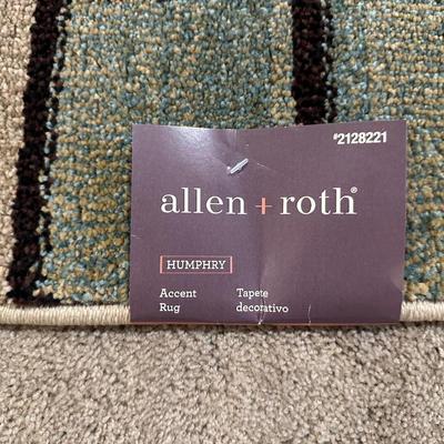 2 NEW ALLEN + ROTH ACCENT RUGS