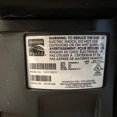 KENMORE ALL FLOORS VACUUM W/DIRT SENSOR AND HEPA FILTRATION PLUS REPLACEMENT BAGS