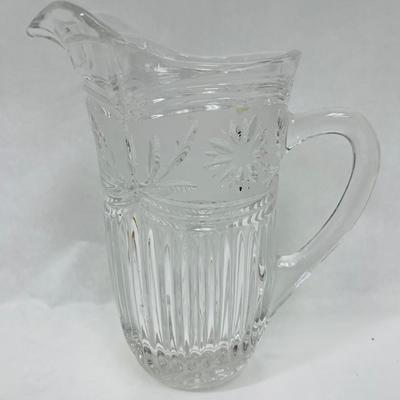 Medium sized Glass Pitcher