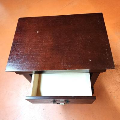 Lot #133 2 Drawer Nightstand - good condition