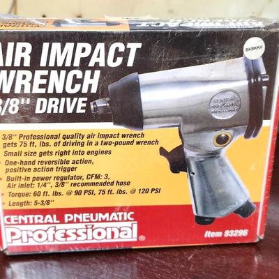 Lot #134 Air Impact Wrench #93296 - New in Box