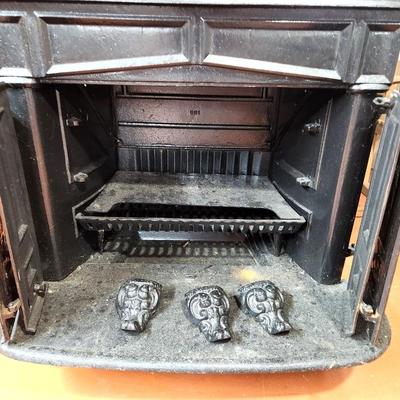 Lot #135 Hearth Craft Wood Burning Fireplace - 3 legs (supposed to be that way)