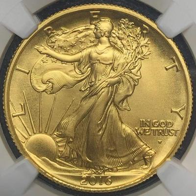2016 1/2 oz 999 Gold coin