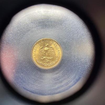 1945 Dos Pesos mecio Gold coin